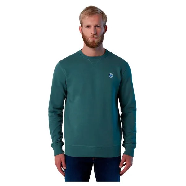 Свитер North Sails Logo Crew Neck, зеленый