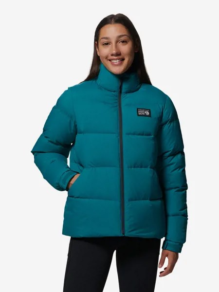 Пуховик женский Mountain Hardwear Nevadan, Голубой