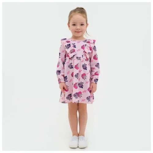 Платье Kaftan, размер 34, розовый