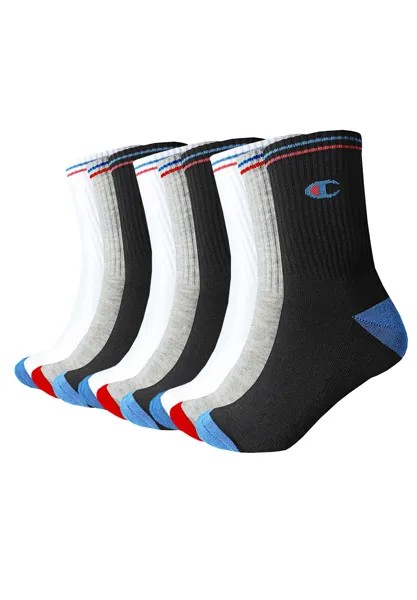 Носки Champion Crew Socks 9 шт, черный