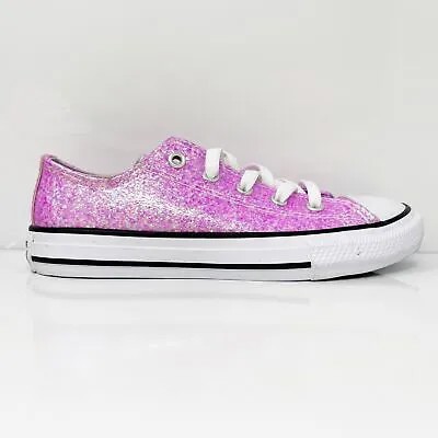 Converse Boys Chuck Taylor All Star Ox 665978C Розовые повседневные кроссовки, размер 1