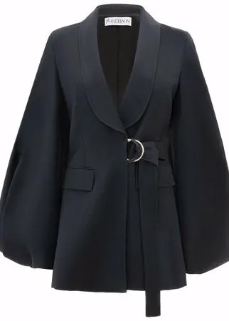 JW Anderson шерстяной пиджак с объемными рукавами