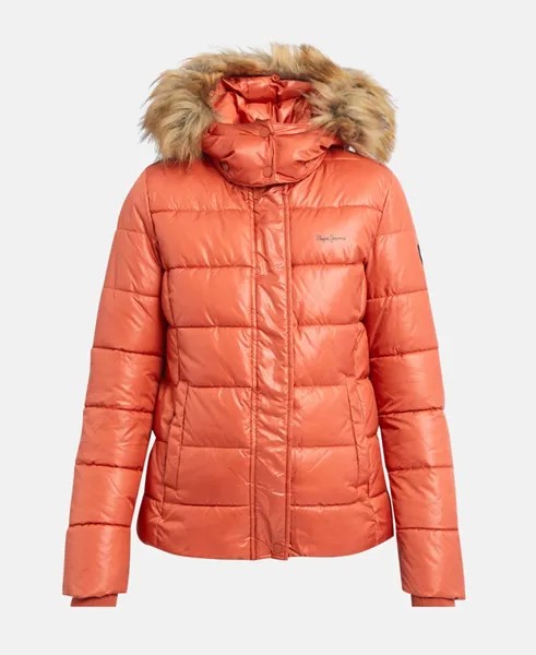 Зимняя куртка Pepe Jeans, кирпично красный
