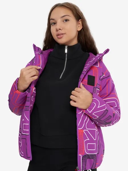 Куртка утепленная для девочек FILA, Фиолетовый