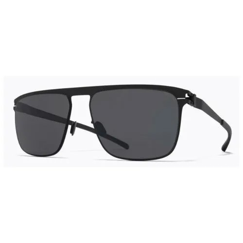 Солнцезащитные очки MYKITA, оправа: пластик, с защитой от УФ, черный
