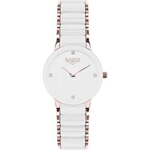 Наручные часы 33 element Basic 331411C, розовый, белый
