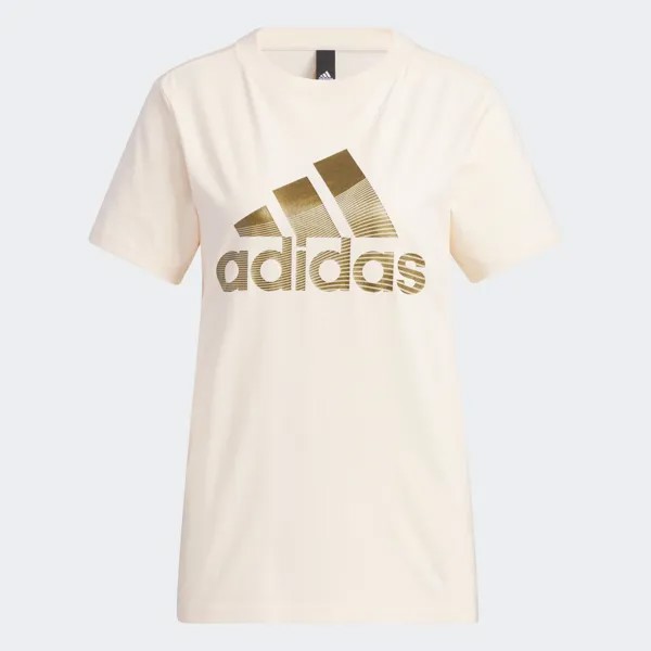 Футболка Adidas Professional Sports Training Future Of Tech Short Sleeve, бледно-персиковый