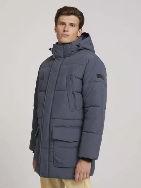 Парка мужская TOM TAILOR 1026688 серая L
