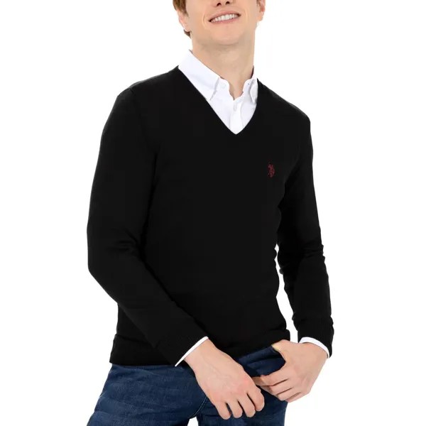 Пуловер мужской U.S. POLO Assn. g081sz0tk0enrique-sk22 черный 2XL