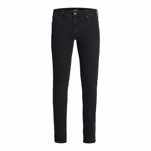 Джинсы скинни Jack & Jones, размер 29/32, black denim