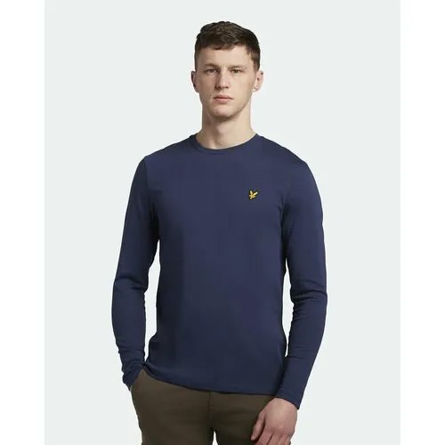 Лонгслив Lyle & Scott, размер L, синий