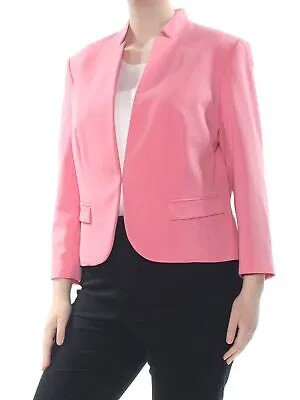 Женская розовая рабочая куртка с вытачками NINE WEST 16