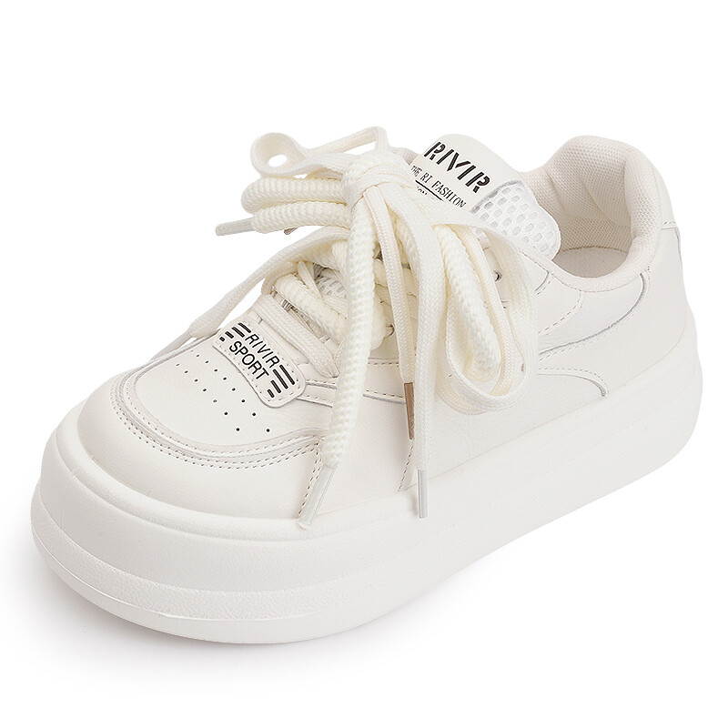 Кроссовки Shen Linsen Skateboarding Shoes Women's Low-top, бежевый/черный