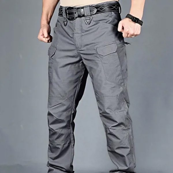 Открытые водонепроницаемые мужские тактические брюки Многокарманные износостойкие комбинезоны
