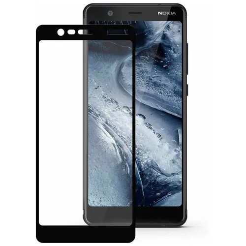 Защитное стекло 3D SG для Nokia 5.1 черное