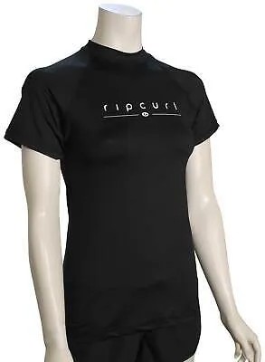 Женская рубашка для серфинга Rip Curl Golden Rays SS — классический черный — новинка