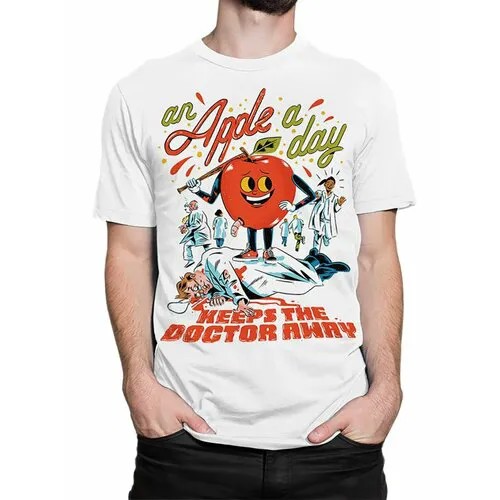Футболка Design Heroes, размер 2XL, белый