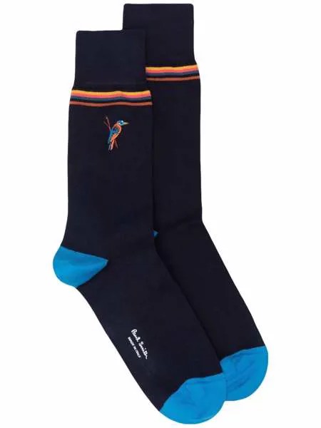 PAUL SMITH носки с вышивкой