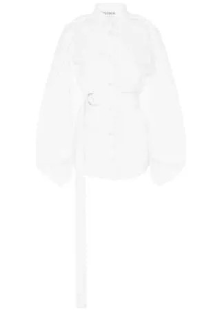 JW Anderson рубашка Trench с разрезами на рукавах
