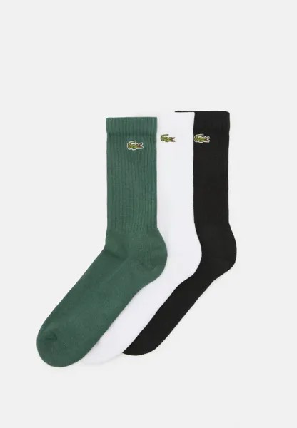 Носки 3 PACK Lacoste, цвет black/white/sequoia