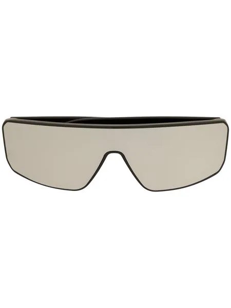 Rick Owens солнцезащитные очки с зеркальными линзами