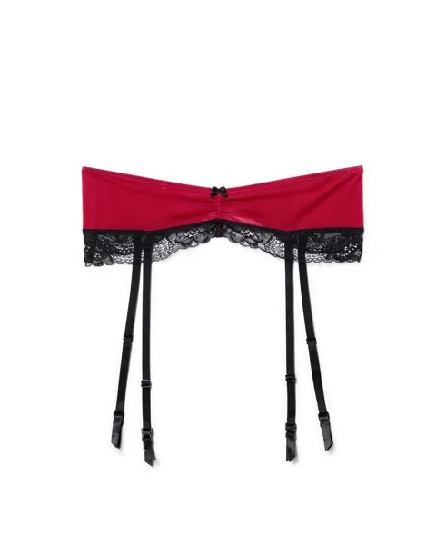 Женское нижнее белье с подвязками Clairabelle Garter Adore Me, красный