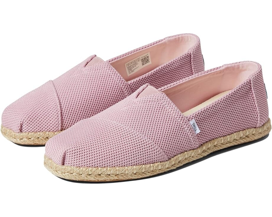 Лоферы TOMS Alpargata Rope, цвет Chalky Pink