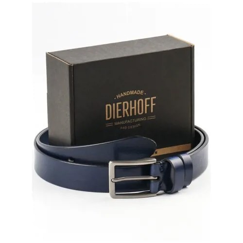 Ремень Dierhoff, размер 105, синий