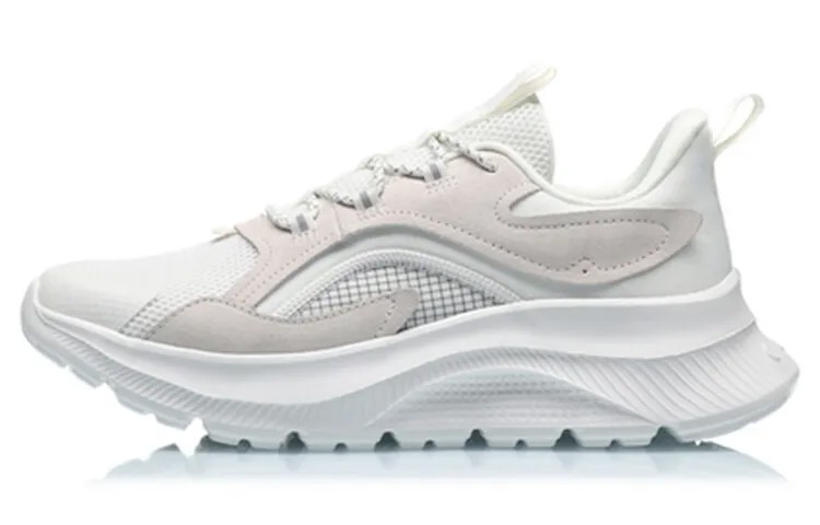 LINING CF Lifestyle Shoes Men Low-top Mist White
