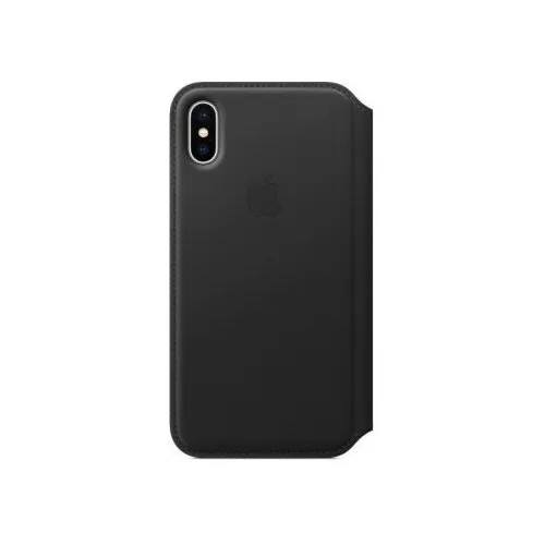 Чехол-книжка Apple Folio кожаный для iPhone X taupe
