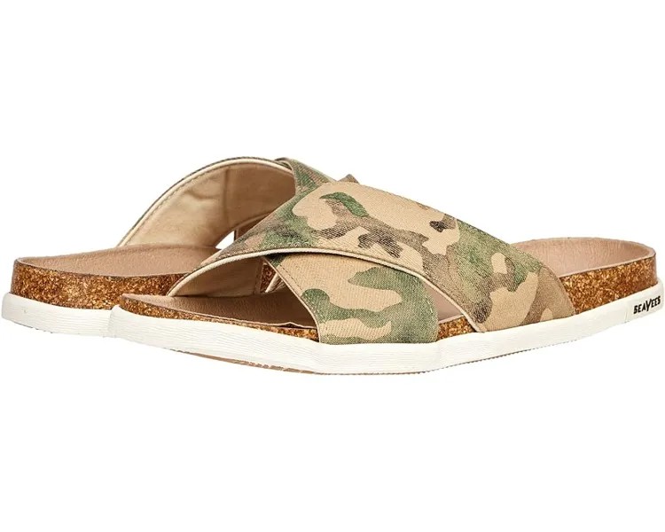 Сандалии SeaVees Santa Rosa Slide, цвет Khaki Camouflage