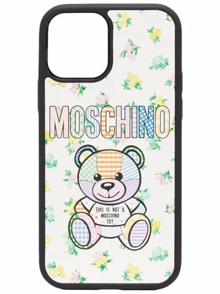 Moschino чехол для iPhone 12/12 Pro с принтом Teddy Bear