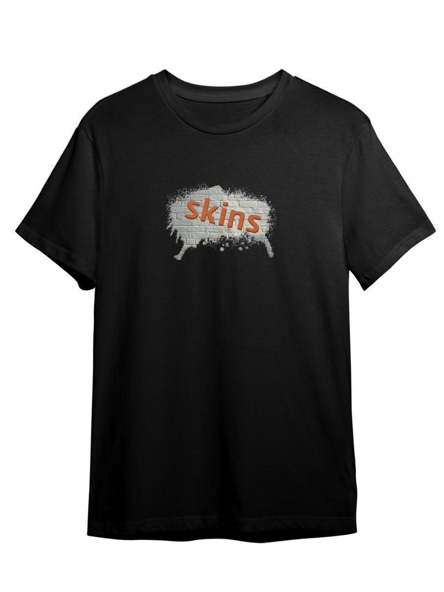 Футболка унисекс СувенирShop Skins/Скинс/Молокососы 10 черная L