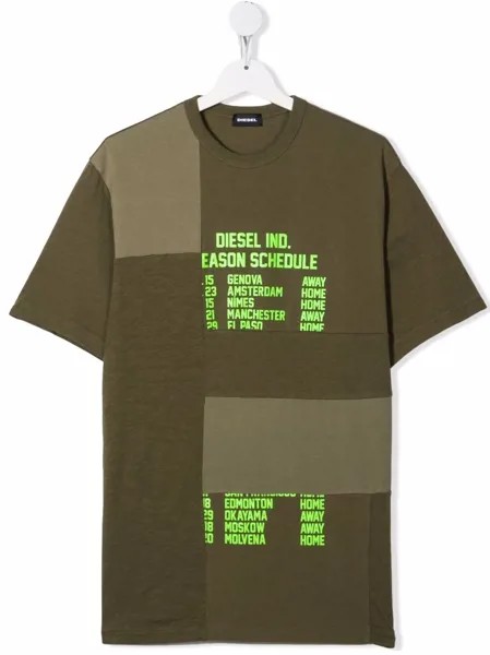 Diesel Kids футболка с надписью