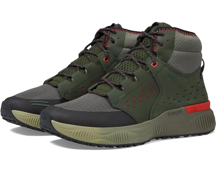 Кроссовки L.L.Bean Dirigo Trail Sneaker Boot Water Resistant, цвет Forest Shade/Dusty Olive