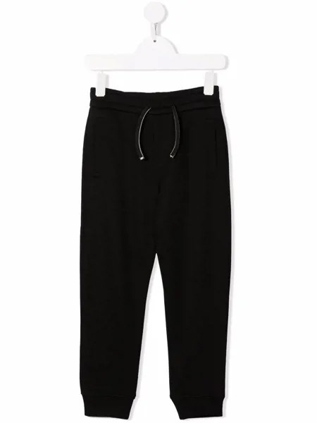 Emporio Armani Kids спортивные брюки с кулиской