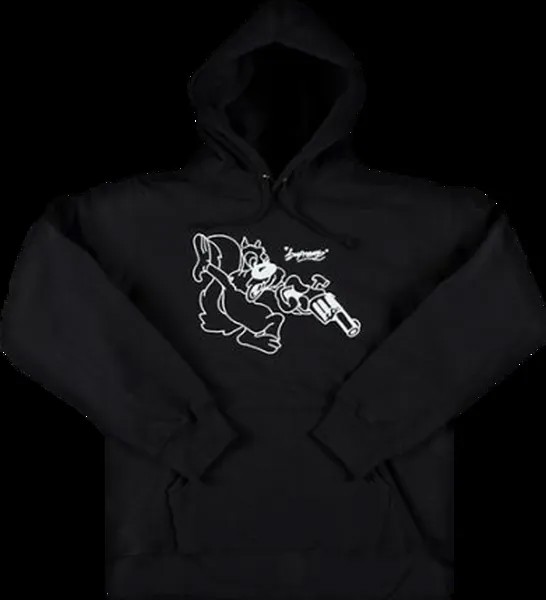 Толстовка Supreme Lee Hooded Sweatshirt 'Black', черный