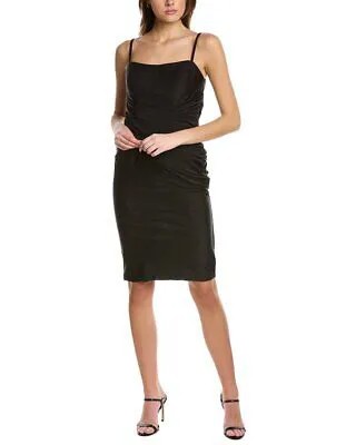 Женское коктейльное платье с драпировкой Rene Ruiz, черное 4