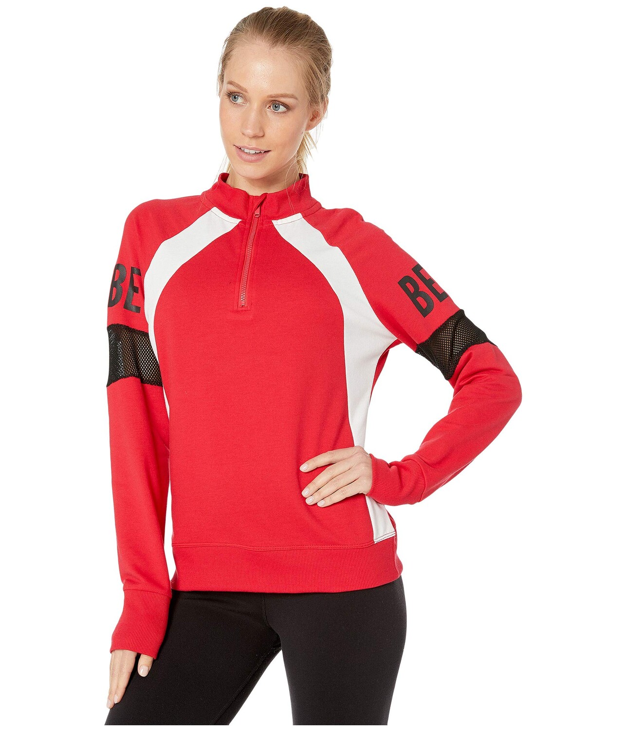 Худи Bebe Sport, Sport Color Block Zip Top