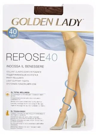 Колготки Golden Lady Repose 40 den, размер 3-M, moro (коричневый)