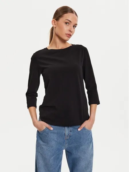 Блуза стандартного кроя Weekend Max Mara, черный
