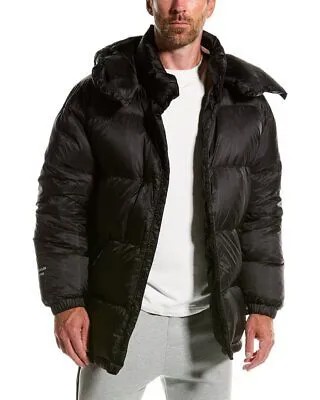 Moncler Мужское пальто с нашивкой-логотипом