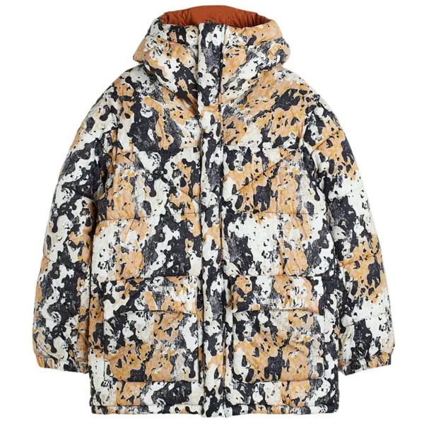 Куртка H&M Reversible Insulated Patterned, бежевый