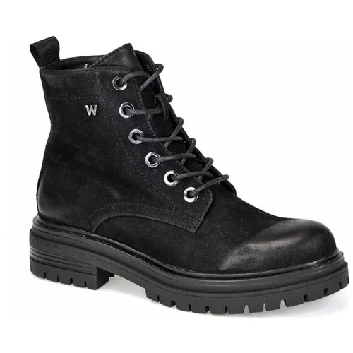Ботинки  Wrangler, демисезонные, размер 39, черный