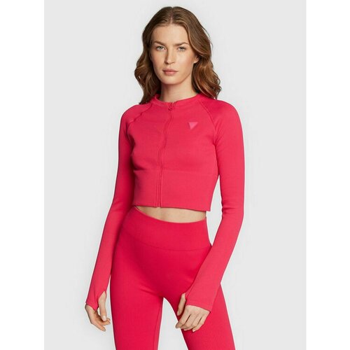 Лонгслив GUESS, размер M/L [INT], розовый