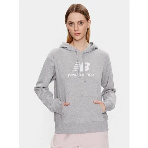 Худи New Balance, размер XL [INT], серый