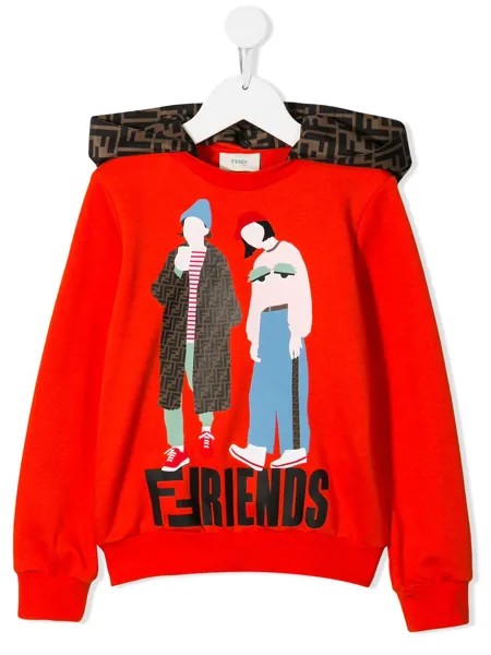 Fendi Kids худи Friends