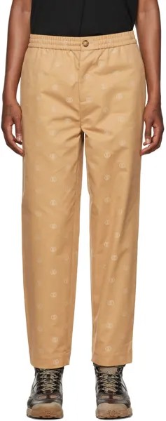 Желто-коричневые брюки Merrick Burberry