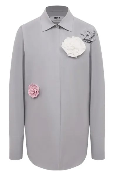 Хлопковая рубашка MSGM