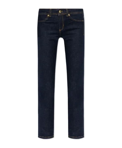 Джинсы с логотипом Versace Jeans Couture, синий